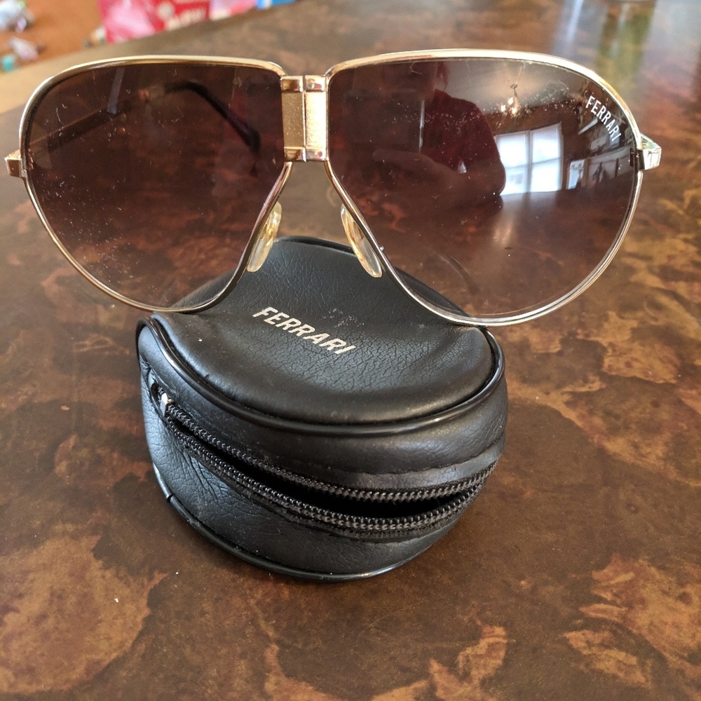 1970s aviator sunglasses by Ferarri